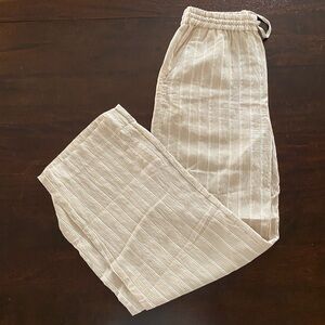 Zara Striped Beach Pants